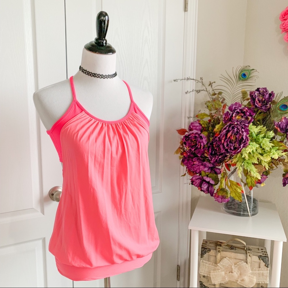 Lululemon No Limits Tank Top in Flash Pink